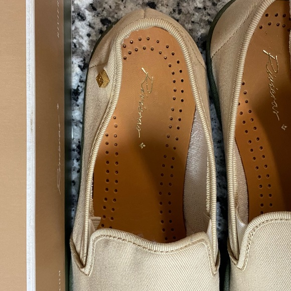 NWOT Rivieras Men’s Beige Canvas Leisure Shoe - Picture 8 of 8